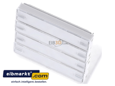 Ansicht oben vorne Berker 80144329 Tastsensor 4f. pws/sam 