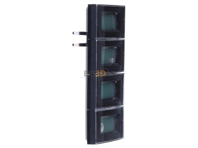 View on the left Berker 80164785 EIB, KNX touch sensor 8-fold, 
