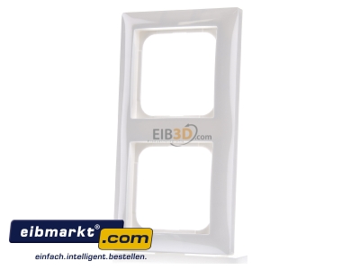 Front view Busch-Jaeger 1722-914 Frame 2-gang white 
