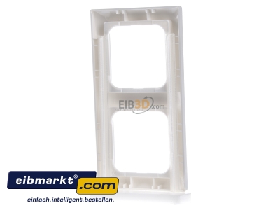 Back view Busch-Jaeger 1722-914 Frame 2-gang white 
