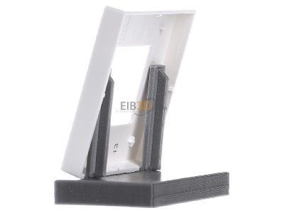 View on the right Busch Jaeger 6435-914 Cover plate for time switch white 
