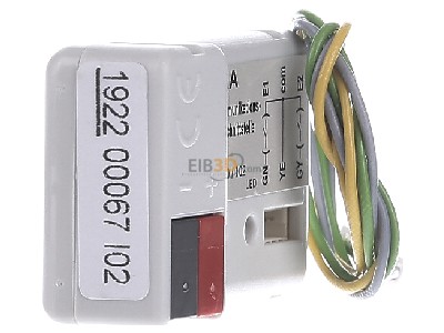 View on the left Gira 121000 EIB, KNX expand device for intercom system, 
