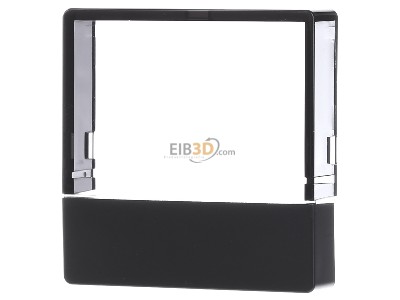 Front view Berker 80960126 EIB, KNX cover plate for switch anthracite, 
