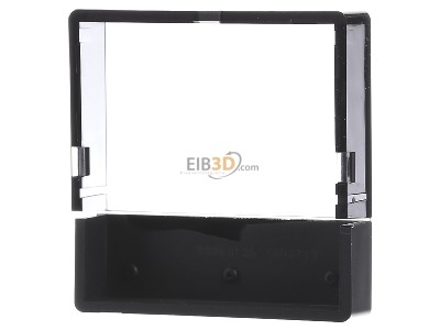 Back view Berker 80960126 EIB, KNX cover plate for switch anthracite, 
