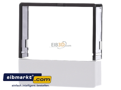 Front view Berker 80960129 Cover plate for switch white
