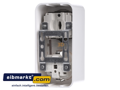 Back view Busch-Jaeger 1641-0-0235 Combination switch/wall socket outlet
