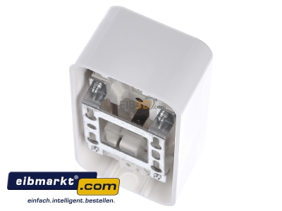 Top rear view Busch-Jaeger 1641-0-0235 Combination switch/wall socket outlet
