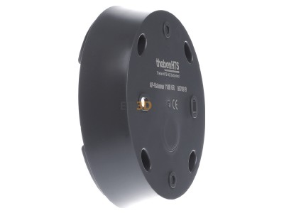 View on the left Theben AP-Rahmen 110B GR Surface mounted housing 
