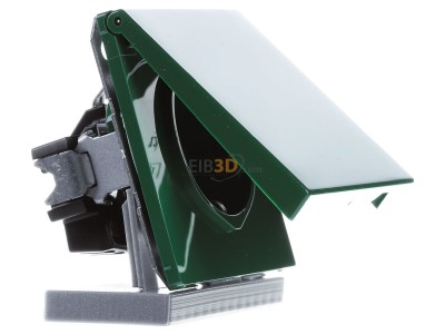 View on the left Jung LS 1520 BFKL GN Socket outlet (receptacle) 
