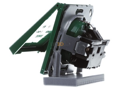 View on the right Jung LS 1520 BFKL GN Socket outlet (receptacle) 
