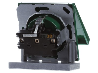Back view Jung LS 1520 BFKL GN Socket outlet (receptacle) 
