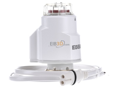View on the left Eberle TS Ultra+ (230V) Heating actuator 230V 
