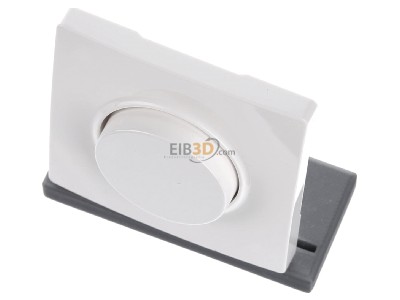 View up front Siemens 5TC8912 Cover plate for dimmer white 
