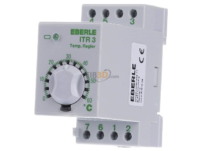 Front view Eberle ITR-3 60 Analogue temperature controller 
