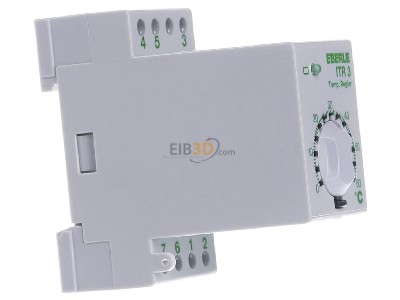 View on the left Eberle ITR-3 60 Analogue temperature controller 
