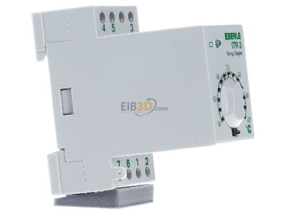 Ansicht links Eberle ITR-3 100 Temperaturregler auf TS, 1W, 40-100C 
