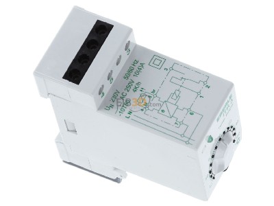 Ansicht oben links Eberle ITR-3 100 Temperaturregler auf TS, 1W, 40-100C 