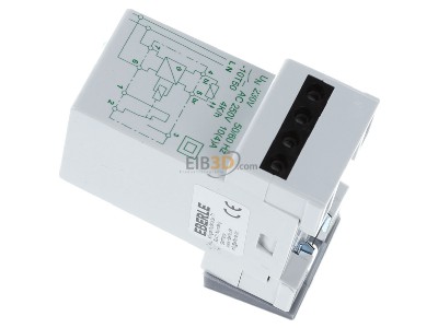 Ansicht oben rechts Eberle ITR-3 100 Temperaturregler auf TS, 1W, 40-100C 