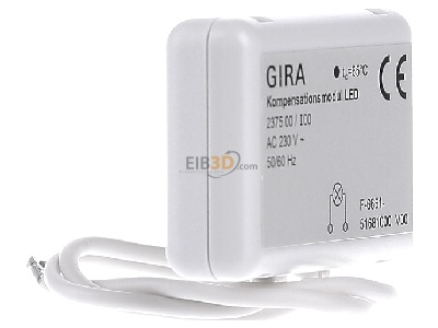 View on the left Gira 237500 Light control system set 
