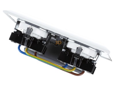 Top rear view Jung AS 1522 BF WW Socket outlet (receptacle) 
