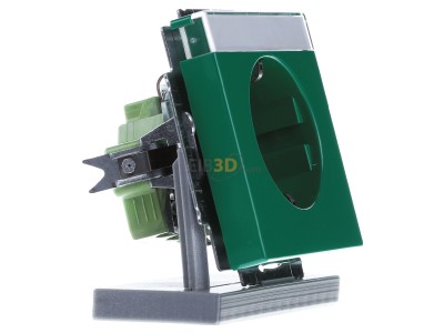 View on the left Busch Jaeger 20 EUCNB-13-82 Socket outlet (receptacle) 
