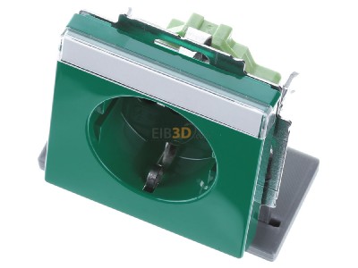 View up front Busch Jaeger 20 EUCNB-13-82 Socket outlet (receptacle) 
