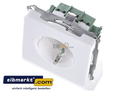 View up front Elso 215004 Socket outlet protective contact white 
