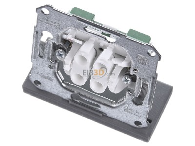 View up front Elso 111500 2-pole switch flush mounted 
