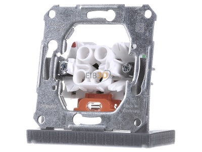 Front view Elso 111610 2-pole switch flush mounted 
