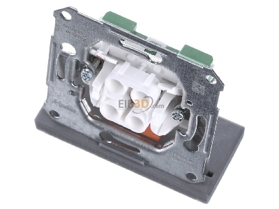 View up front Elso 111610 2-pole switch flush mounted 
