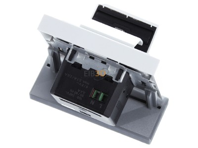 Ansicht oben hinten Busch Jaeger 6480-84 PowerDock-Set m.Lightning studiows 