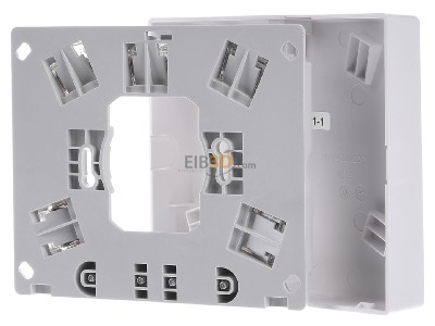 Back view Merten MEG1011-9019 Appliance connection box surface mounted 
