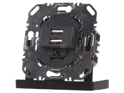 Front view Berker 260205 USB power supply
