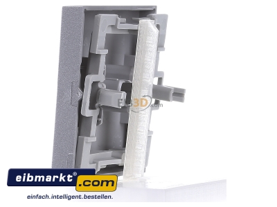 Ansicht rechts Gira 067426 Wippe Licht alu m.Fenster,System55 