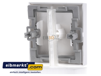 Ansicht hinten Gira 067427 Wippe Licht rws m.Fenster,System55 