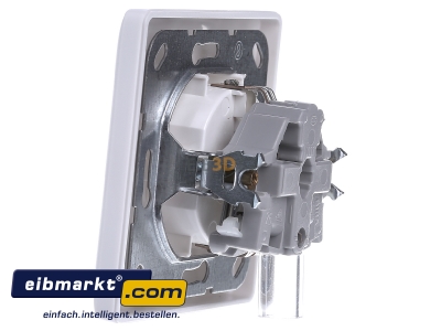 View on the right Gira 044027 Socket outlet protective contact white
