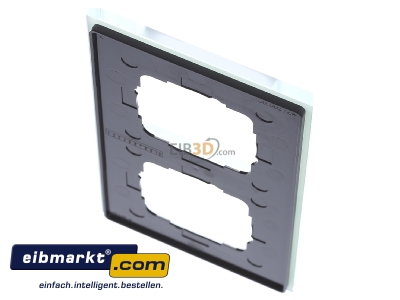 Ansicht oben hinten Gira 021218 Abdeckrahmen 2f.glas Esprit 