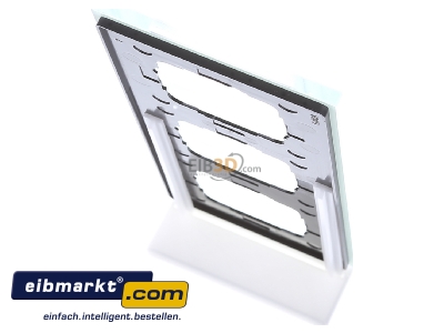 Ansicht oben hinten Gira 021318 Abdeckrahmen 3f.glas Esprit 
