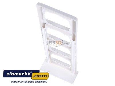 Top rear view Gira 021404 Frame 4-gang white - 
