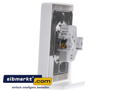 View on the right Gira 078004 Socket outlet protective contact white
