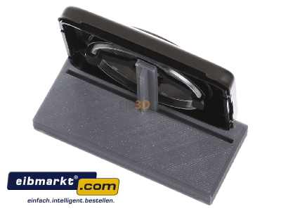 Ansicht oben hinten Busch-Jaeger 6599-0-1490 Zentralscheibe brz fr Drehdimmer 6540-21