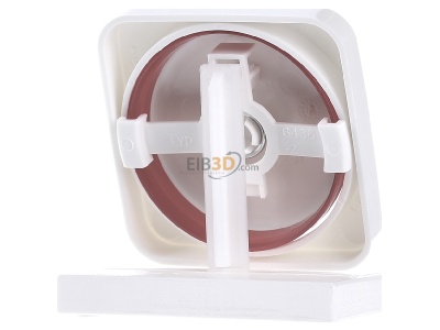 Ansicht hinten Busch-Jaeger 2115-214 Zentralscheibe aws fr Drehdimmer 