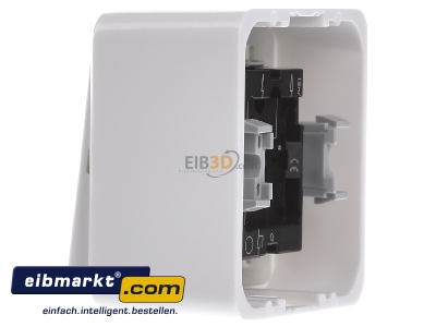 View on the right Gira 010613 Two-way switch surface mounted white
