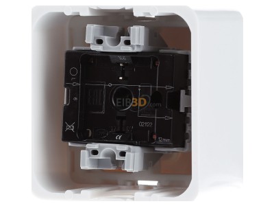 Back view Gira 014613 3-way switch (alternating switch) 
