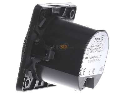 View on the right Berker 926102505 USB power supply 2fold Anthracite 
