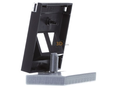 View on the right Gira 2640005 Central cover plate Modular Jack 
