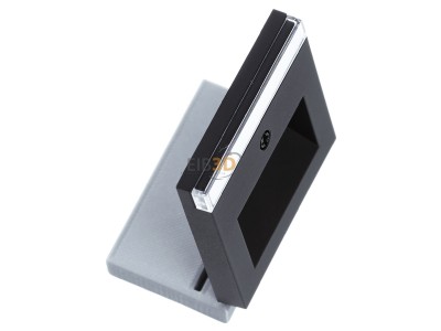 View top left Gira 2640005 Central cover plate Modular Jack 
