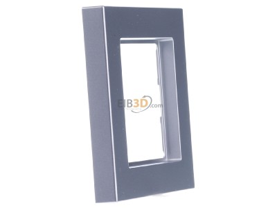 View on the left Jung A 5581 BF AL Frame 1-gang aluminium 
