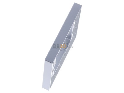 View top right Jung A 5581 BF AL Frame 1-gang aluminium 
