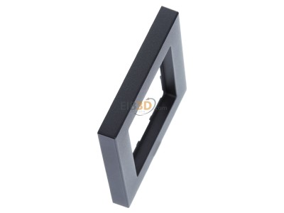 View top left Jung A 5581 BF ANM Frame 1-gang anthracite 
